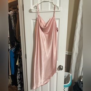 Pink Bebe slip dress
